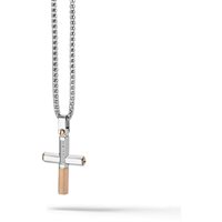 Collana Comete Uomo Module in Acciaio Diamante 0.03 Ct UGL695 - UGL695